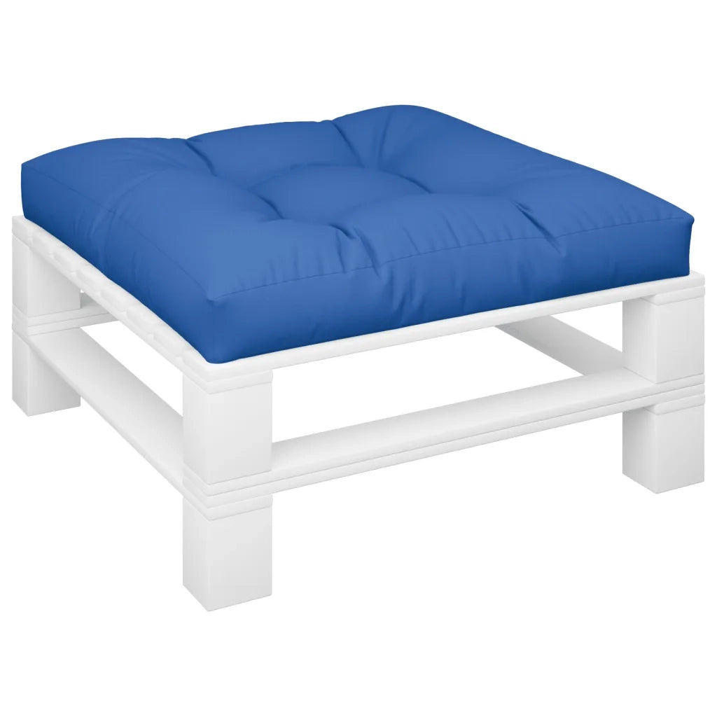 Cuscino per Pallet Blu Reale 70x70x12 cm in Tessuto 360479