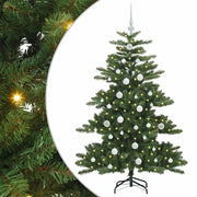 Albero di Natale | Decorazioni natalizie Artificiale con Rami Pieghevoli Verde 150 cm