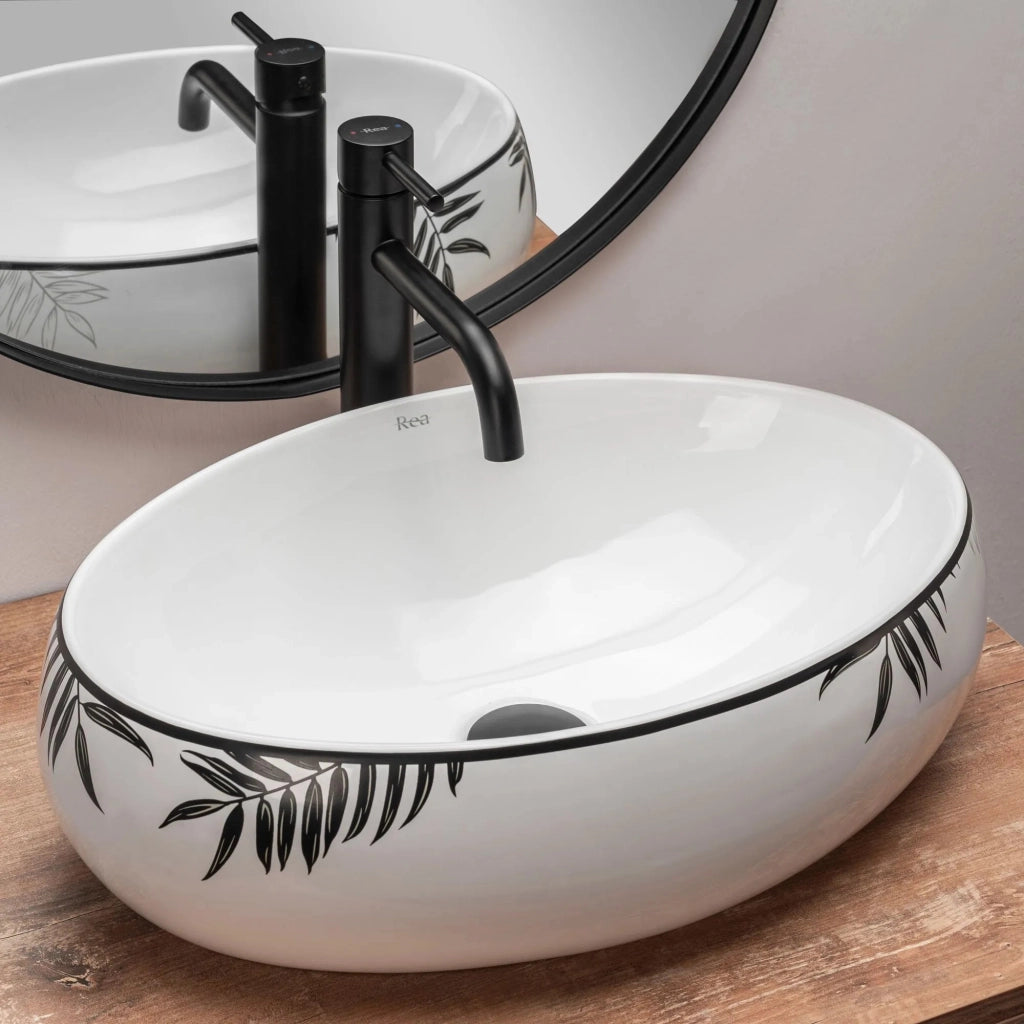 Lavabo Da Appoggio Rea Shila