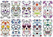 Decalcomanie Halloween per decorazione da 10 pezzi