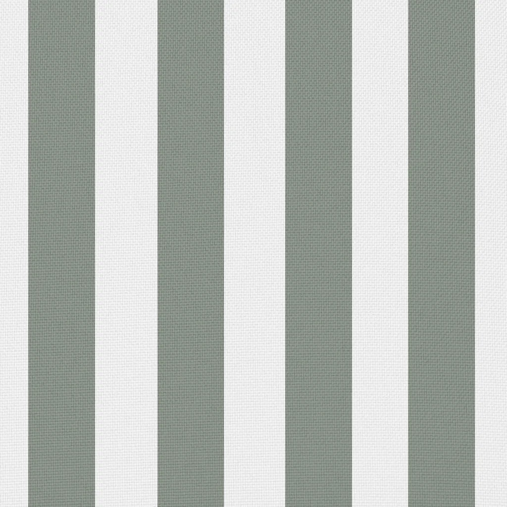 Cuscini da Esterno 2 pz Stampa a Righe 45x45 cm Grigi 132309