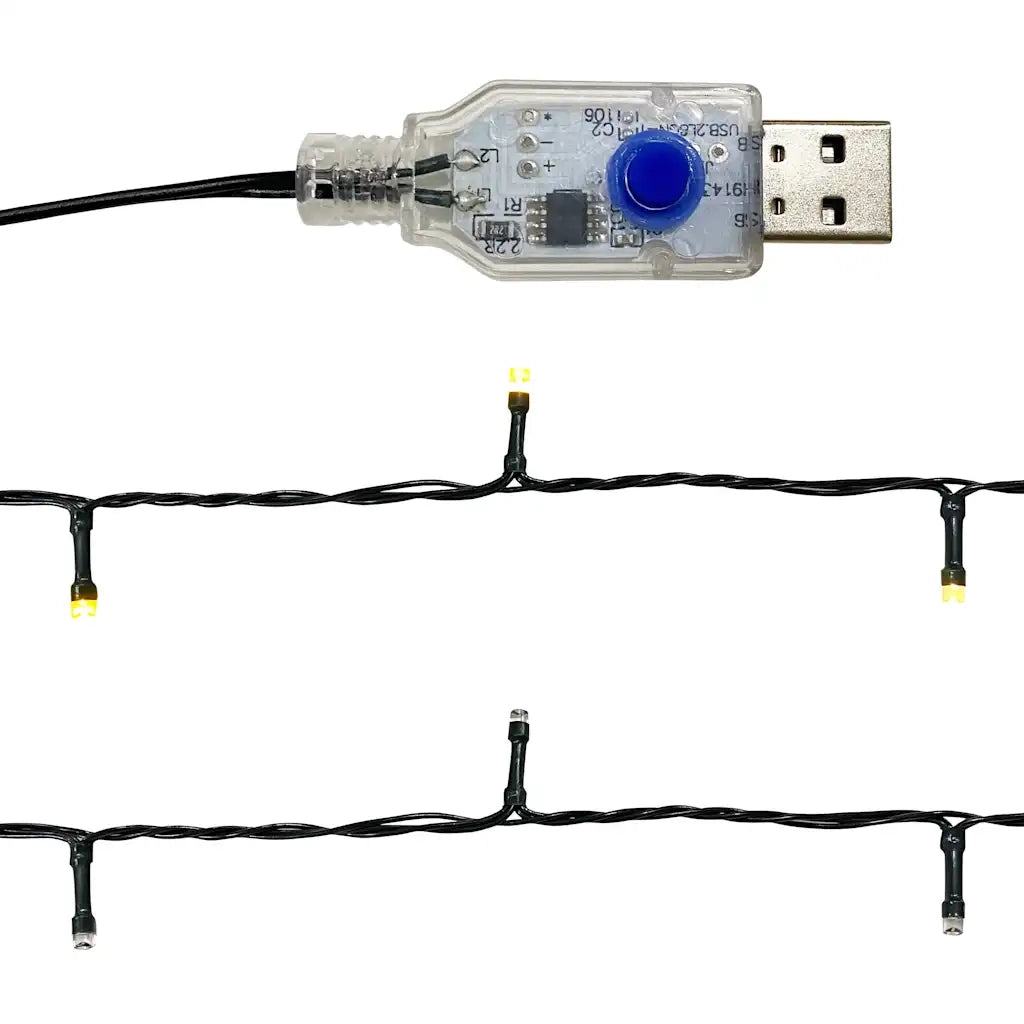 Ghirlanda Natalizia con Luci a LED 10 m Rosa 329199
