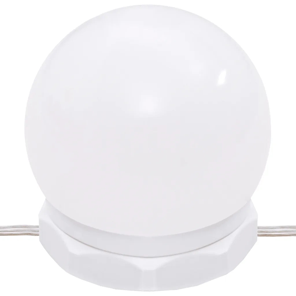 Mobile a Specchio con LED-Armadietto a Specchio Bianco 60x31,5x62 cm