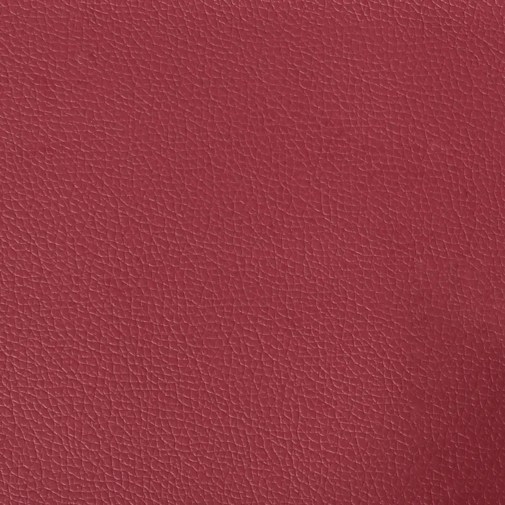 Divano a 2 Posti-Sofa 2 Posti Rosso Vino 120 cm in Similpelle 666482
