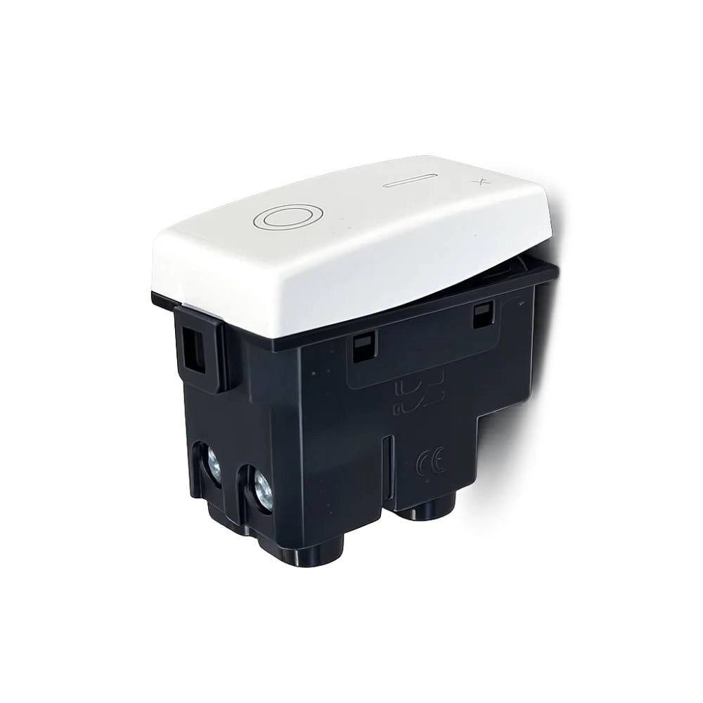 Interruttore 2 poli 16a bipolare 250v compatibile con bticino matix am5011