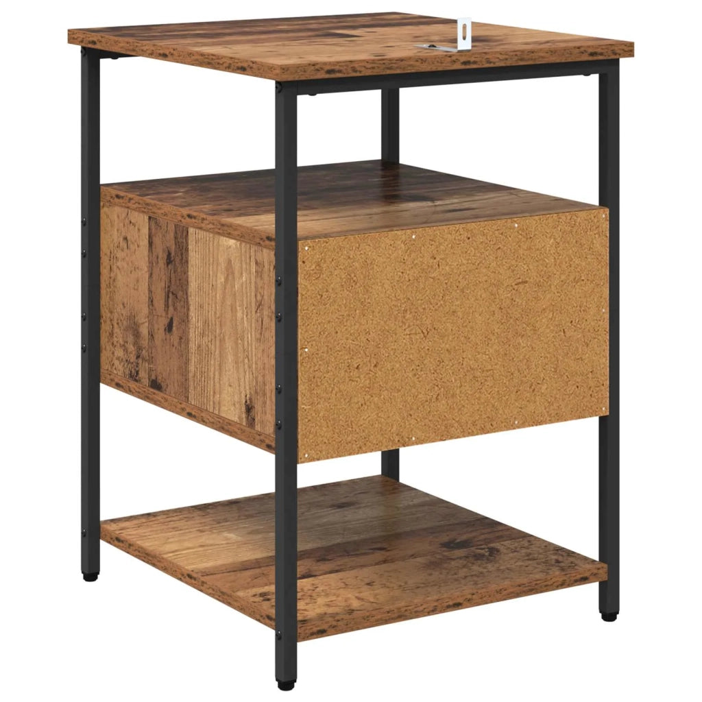 Armadio da Notte 2 pcs Legno vecchio 40 x 42 x 56 cm 881875