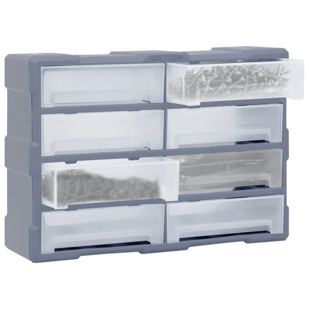 Mobile Contenitore con 8 Cassetti Grandi 52x16x37 cm CFW1808968