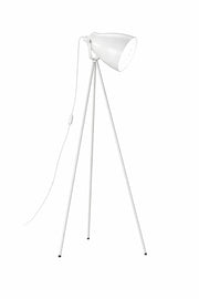 Lampada da Terra Tripode Stile Cinema Moderna 152 cm Bianco Salotto Studio