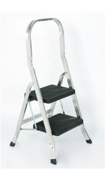 Sgabello Scala in Alluminio Antiscivolo Salgo 2 Gradini