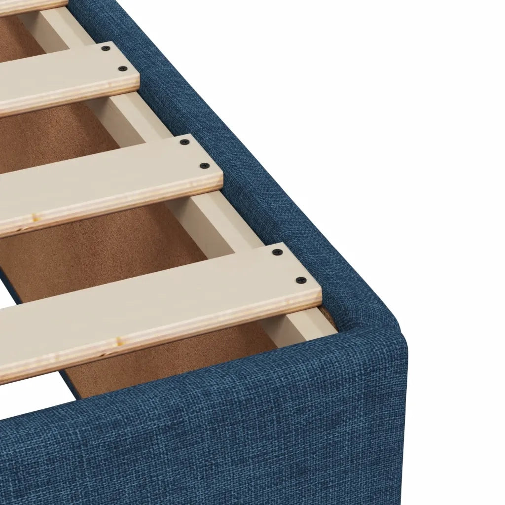Giroletto senza Materasso Blu 90x190 cm in Tessuto 3284700