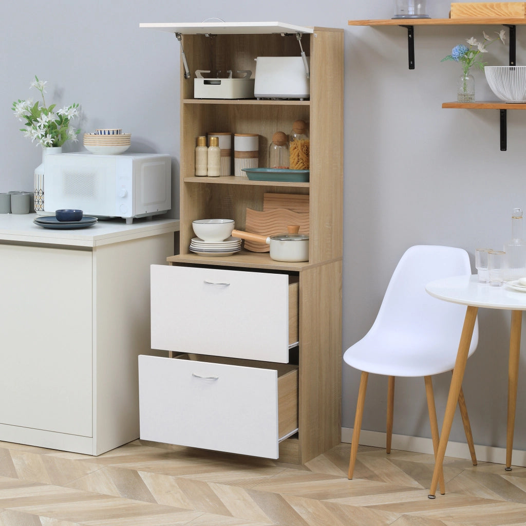 Armadio da Cucina ¨C Minimal ¨C Bianco 60x38x168 cm