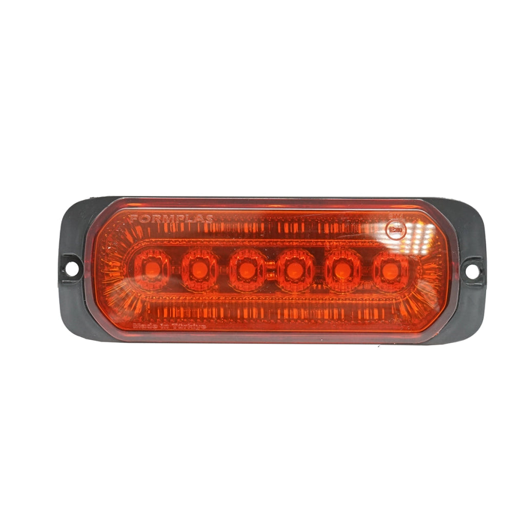 Lampada laterale LED, gialla, 12V-24V, 132x46 mm, Breckner Germany