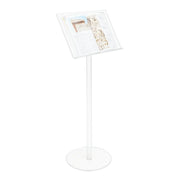 Leggio in plexiglass con portalibro A3