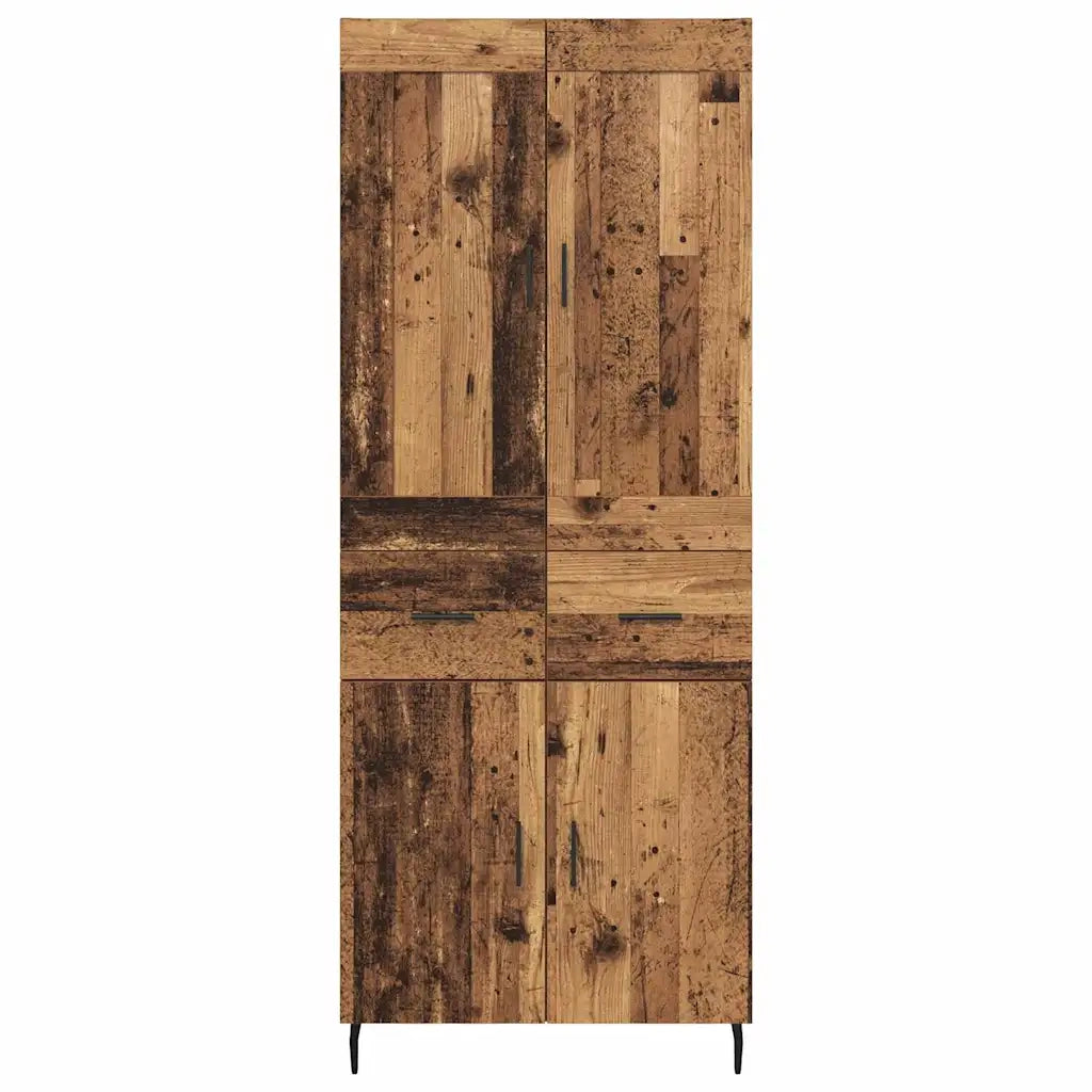 Credenza con cassetto 2 pcs Legno vecchio Legno multistrato 3415793