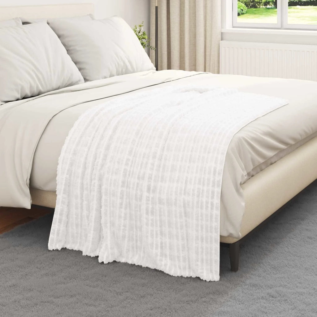 Coperta Bianco 150 x 130 cm Panno 42016933