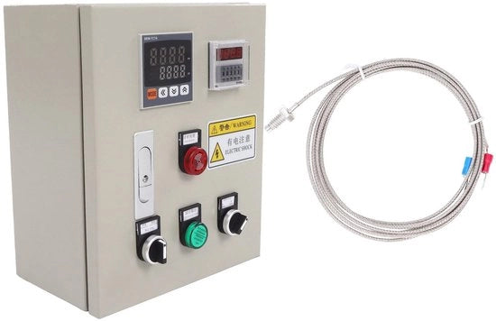 Regolatore di Temperatura di Alta Prestazione - Display Digitale - Termocoppia - Raggio di Azione 0-400 °C - 380V CA