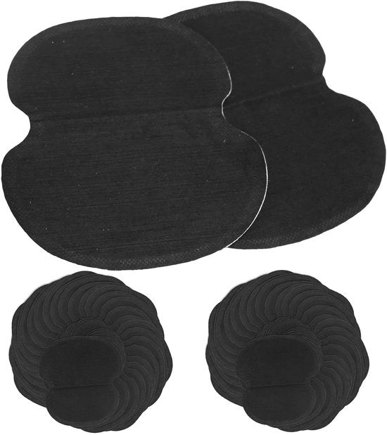 Occhiali per asciugatura axillare 60 pezzi - Protezione asciugatura axillare inodore - Pads asciugatura axillare super sottili - Protezione asciugatura axillare confortevole - Antiscivolo - Materiale assorbente - Pads asciugatura axillare