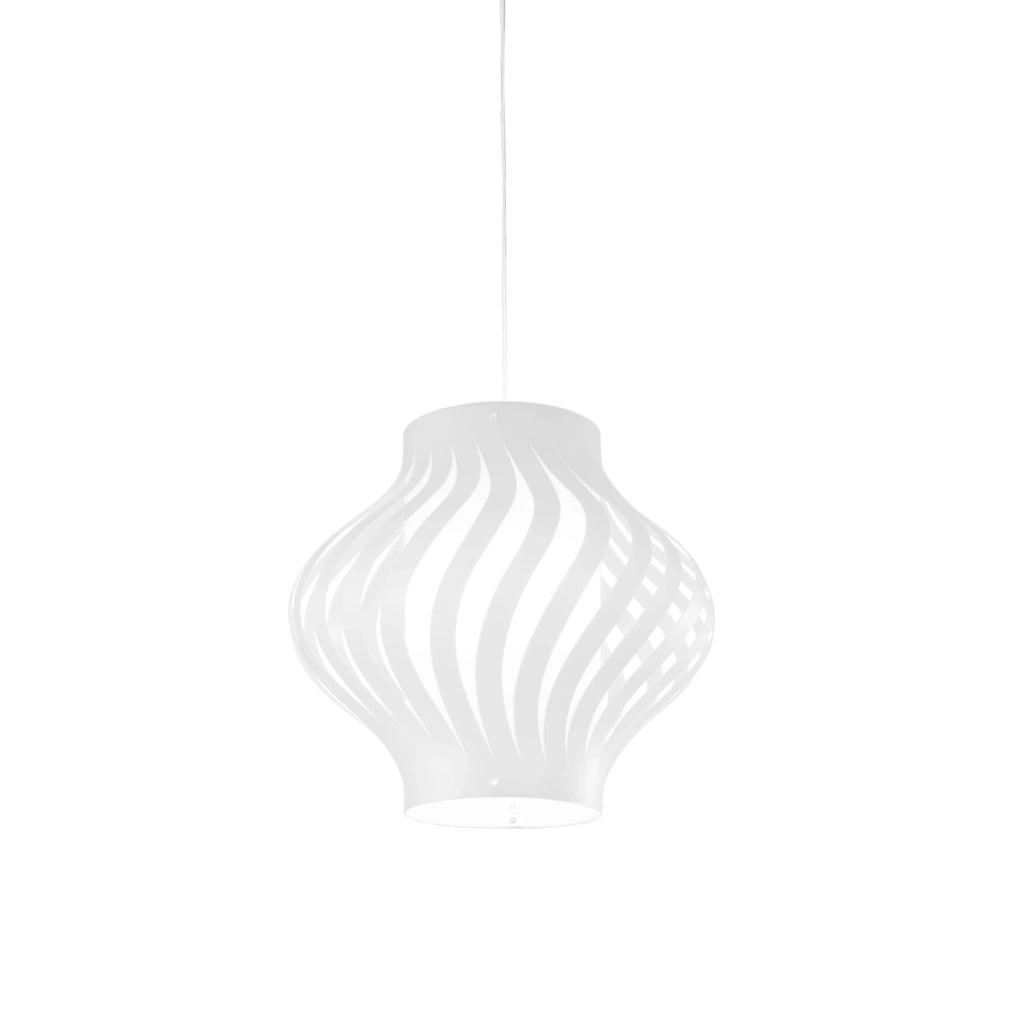 Sospensione Da Esterno Moderna Helios Polilux ® Bianco 1 Luce E27