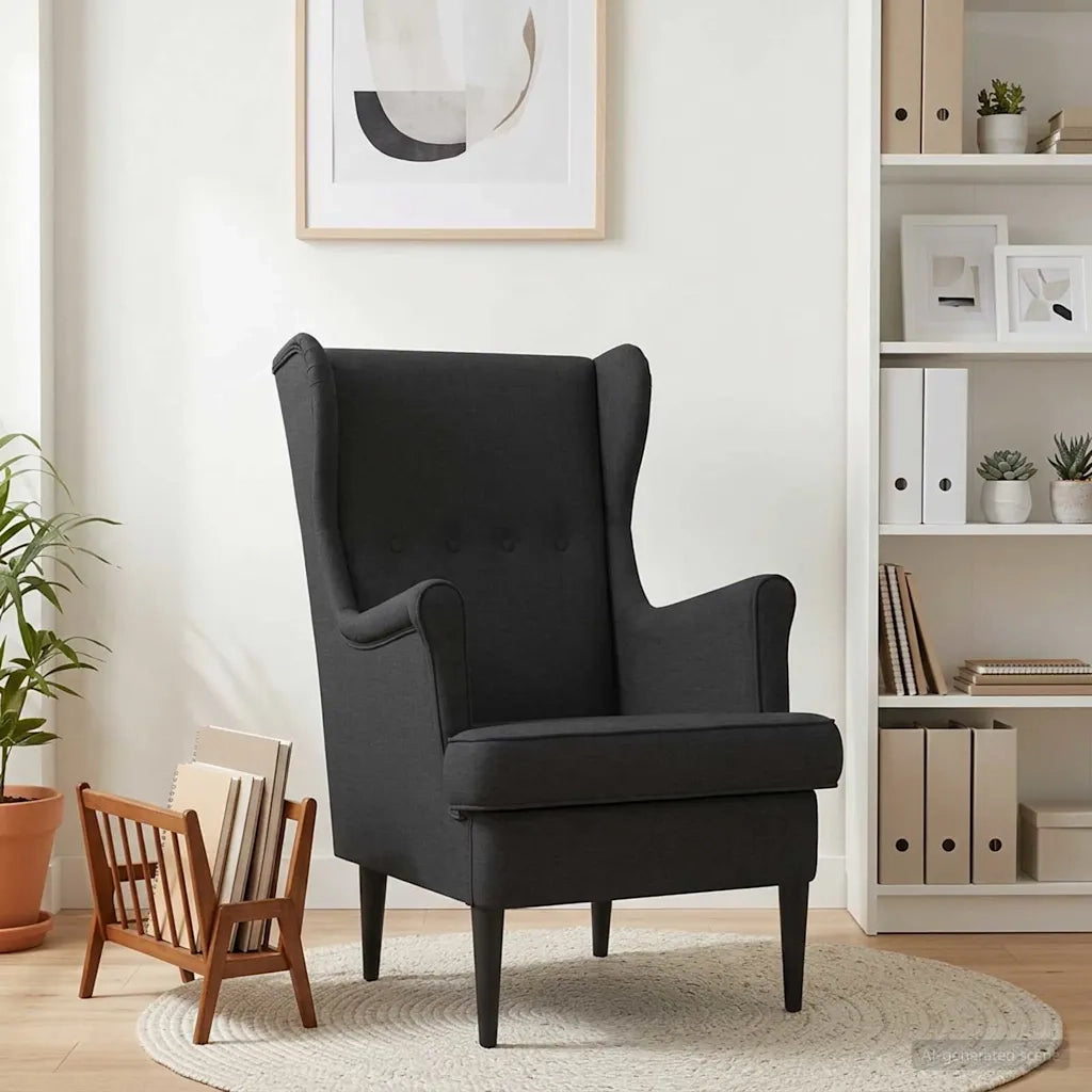 Poltrona Nero Tessuto 42029884