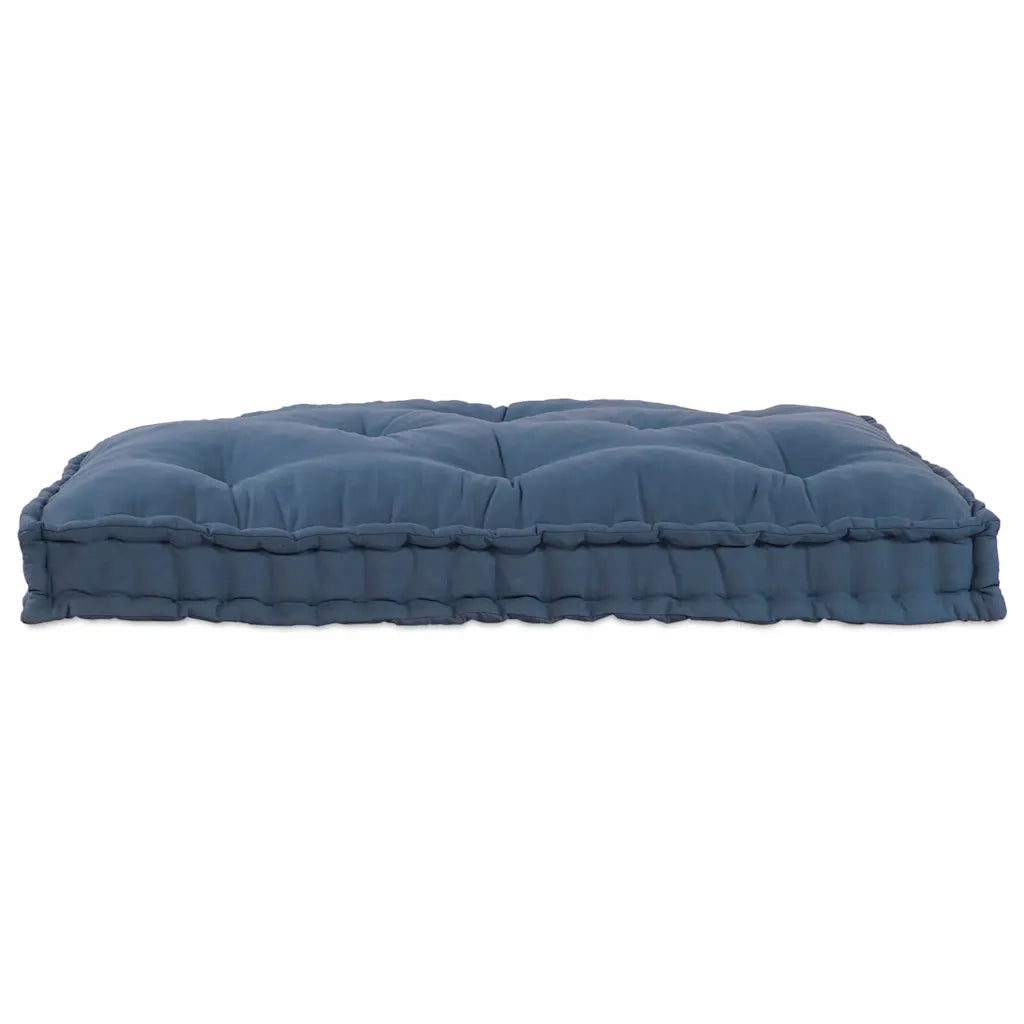 Cuscino per Divano-Cuscini per Sofa Indaco 120 x 80 x 12 cm Tessuto