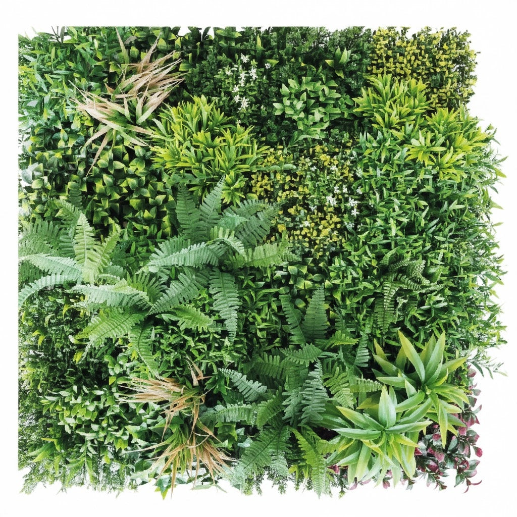 SIEPE ARTIFICIALE A PANNELLO QUADRATO 'JUNGLE' mt 1 x 1  - LIF