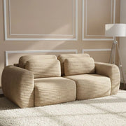 Golgi, Divano Letto 2 Posti Contenitore, 266x121 cm Beige