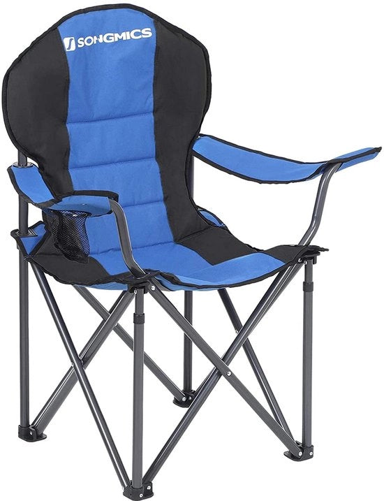 Sedia da Campeggio – Ripiegabile – Blu – Leggera da Esterno