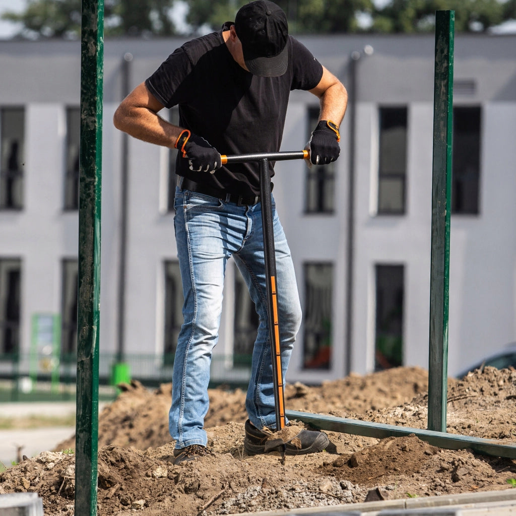 Trivella manuale per terreno KADAX, punta da trapano per pali da 150 mm