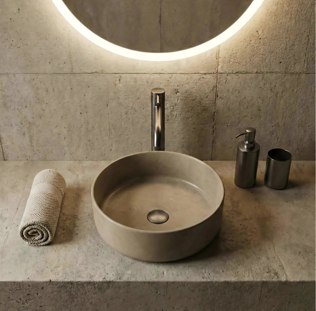 Rubinetto Da Bagno Rea Lungis Gun Grey Super High