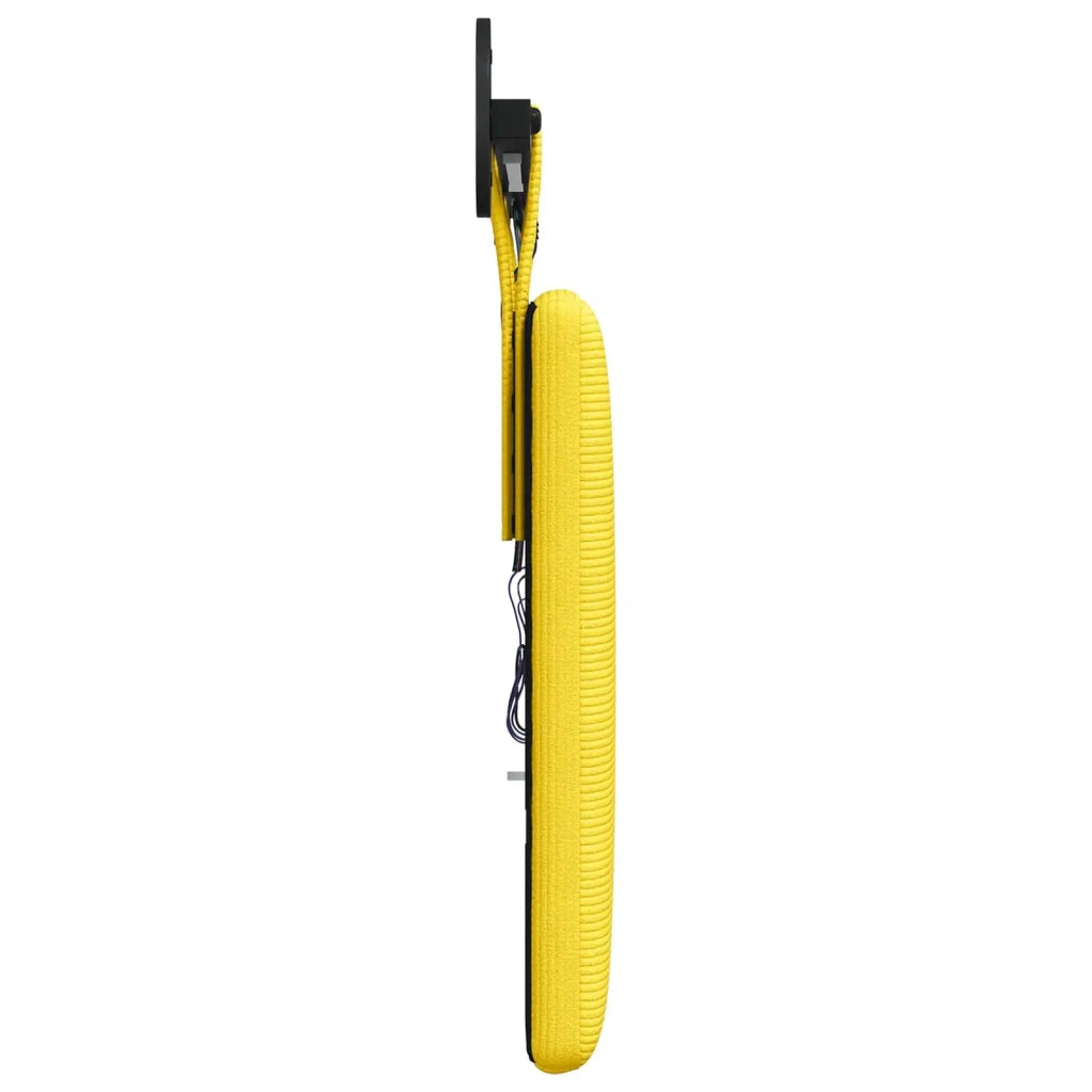 Testiera | Testata sospesa Con luce LED Giallo Chiaro Tessuto in Cords