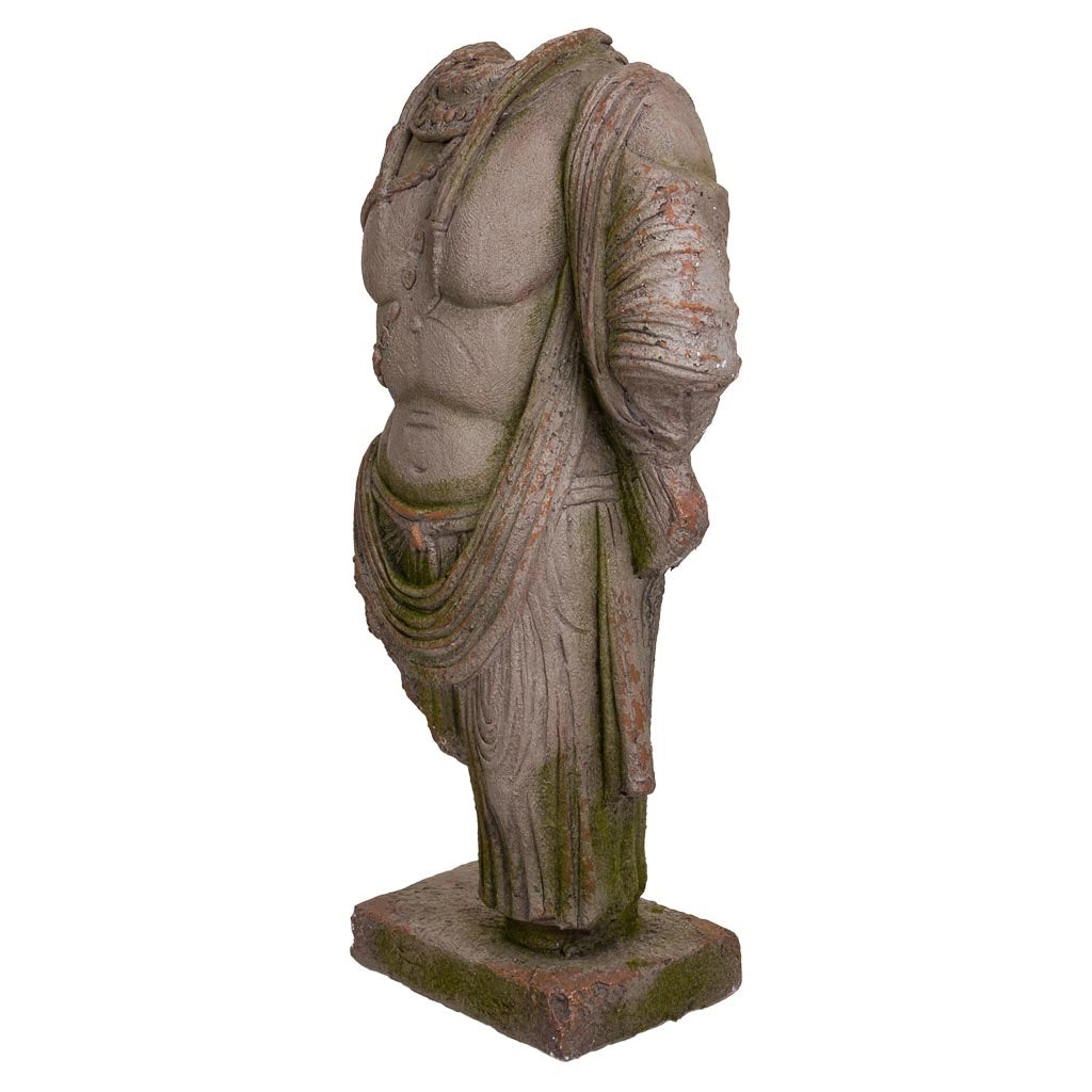 Busto decorativo in magnesio 38x22x76h