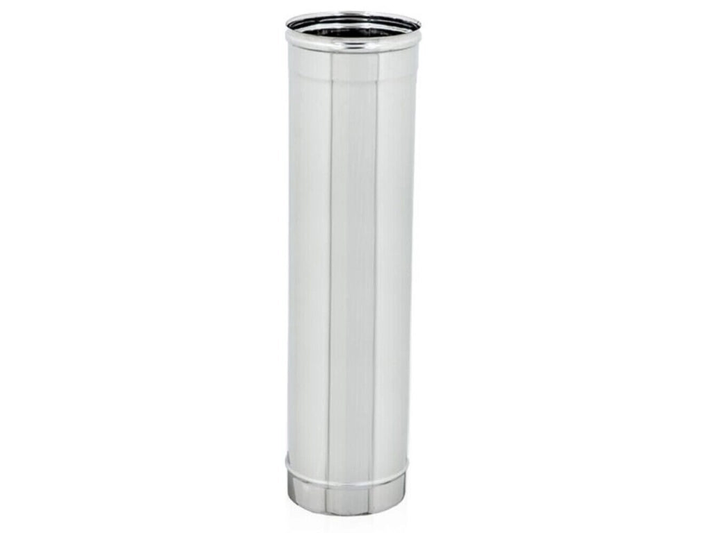 Tubo Acciaio Inox Per Canna Fumaria 50 100 Cm Diverse Misure - Zinco Calabria