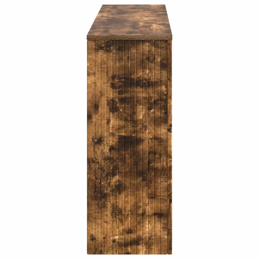 Tavolo Consolle | Tavolo d'Ingresso Rigato Quercia Affumicata 155 x 29 x 74 cm