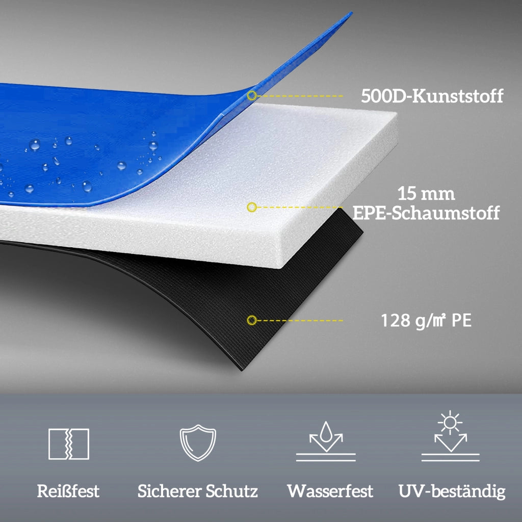 Copertura Bordo Trampolino ?366 cm ¨C Xylo ¨C Impermeabile Resistente Multicolore