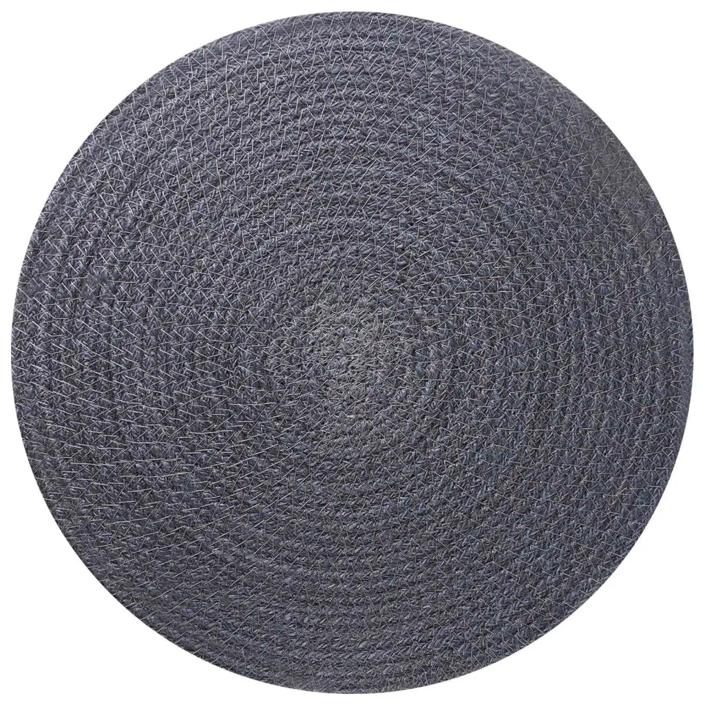 Sottobicchieri in juta 12 pcs Grigio scuro Ø 30 cm 42012310