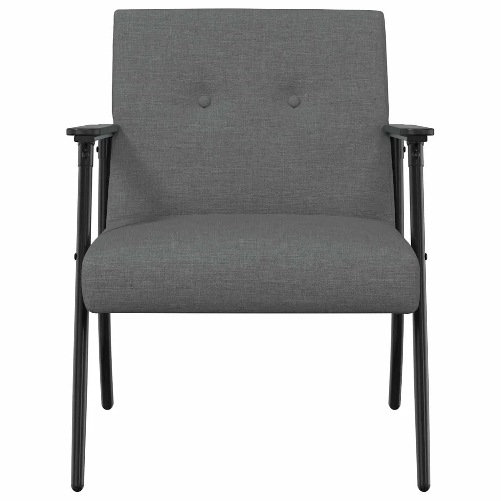 poltrona Grigio scuro Tessuto 42017691