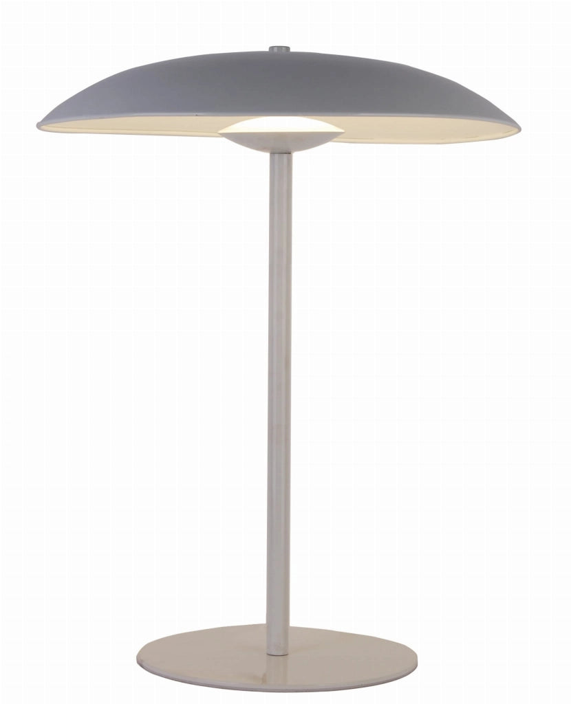 Lampada da tavolo Candellux LUND bianca LED 10,5W 3000K