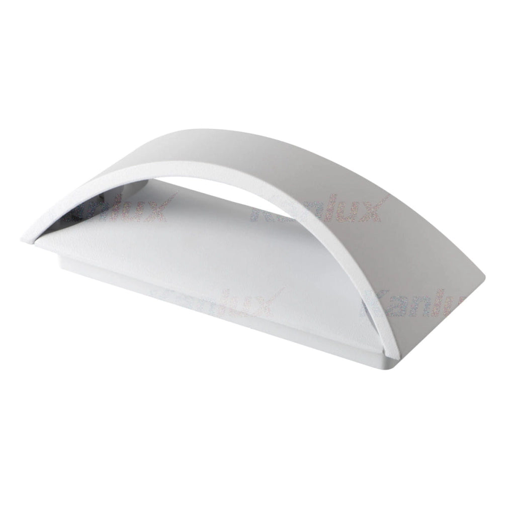 Applique esterno Kanlux BISO LED 8W bianco IP54 mod. 29261