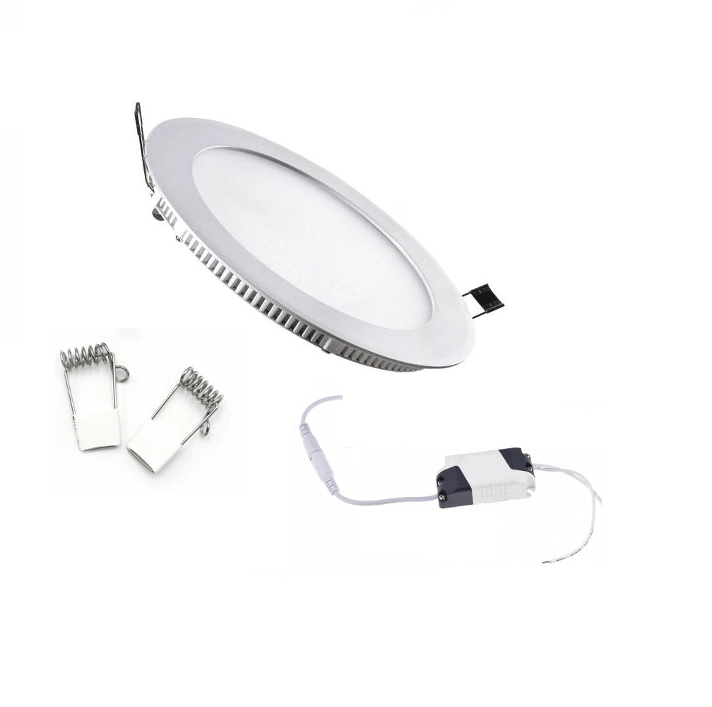 Faretto Led 18 Watt Pannello Incasso rotondo 1350 LM Luce Fredda 6000k - Tech-It