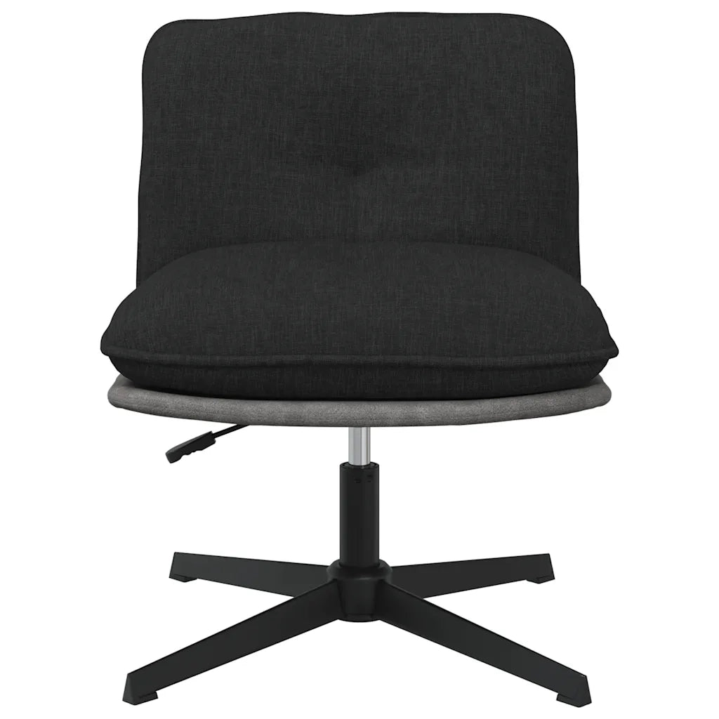 Sedia da Ufficio Girevole Nera in Tessuto 4105394