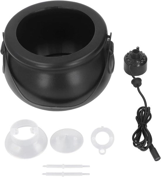 Fog Maker con Illuminazione LED per Halloween e Decorazione di Natale nel Giardino, Acquario e Vaso