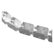 GUIDA PER PAVIMENTO FLESSIBILE mm 50 x 40 - mt.3  - AKIFIX