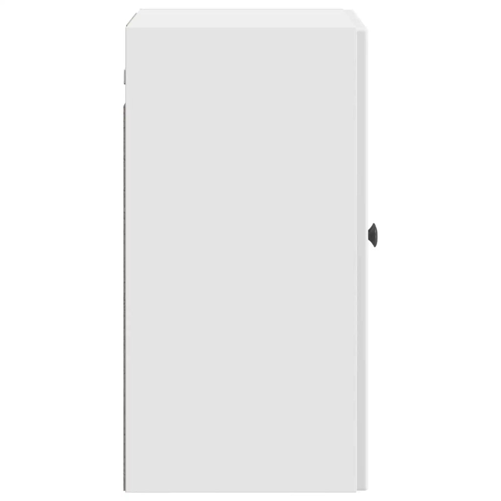 Mobiletto a muro Bianco Lucido 59 x 31 x 60 cm 898069