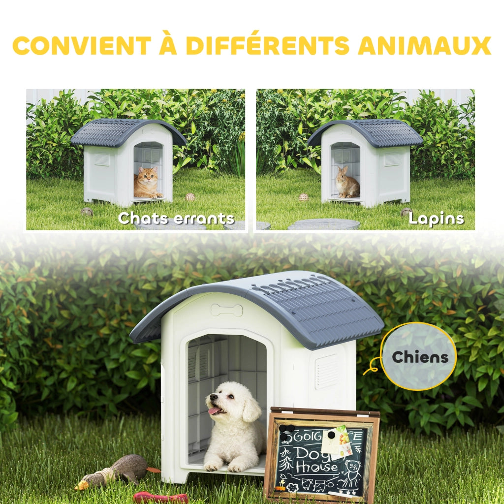Casetta per Cani ¨C Minimal ¨C Grigio Plastica