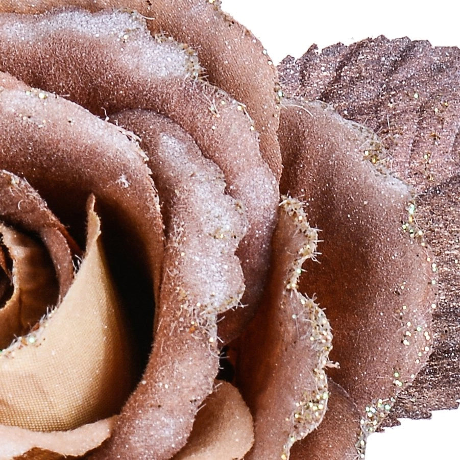 Pick con rosa colore oro