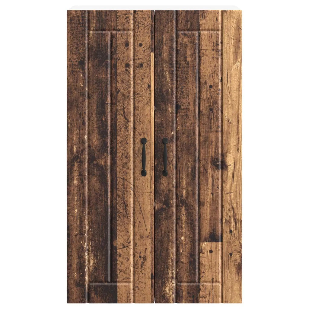 Pensile da cucina | Armadietto a muro LUCCA Legno antico 60 x 31 x 100 cm