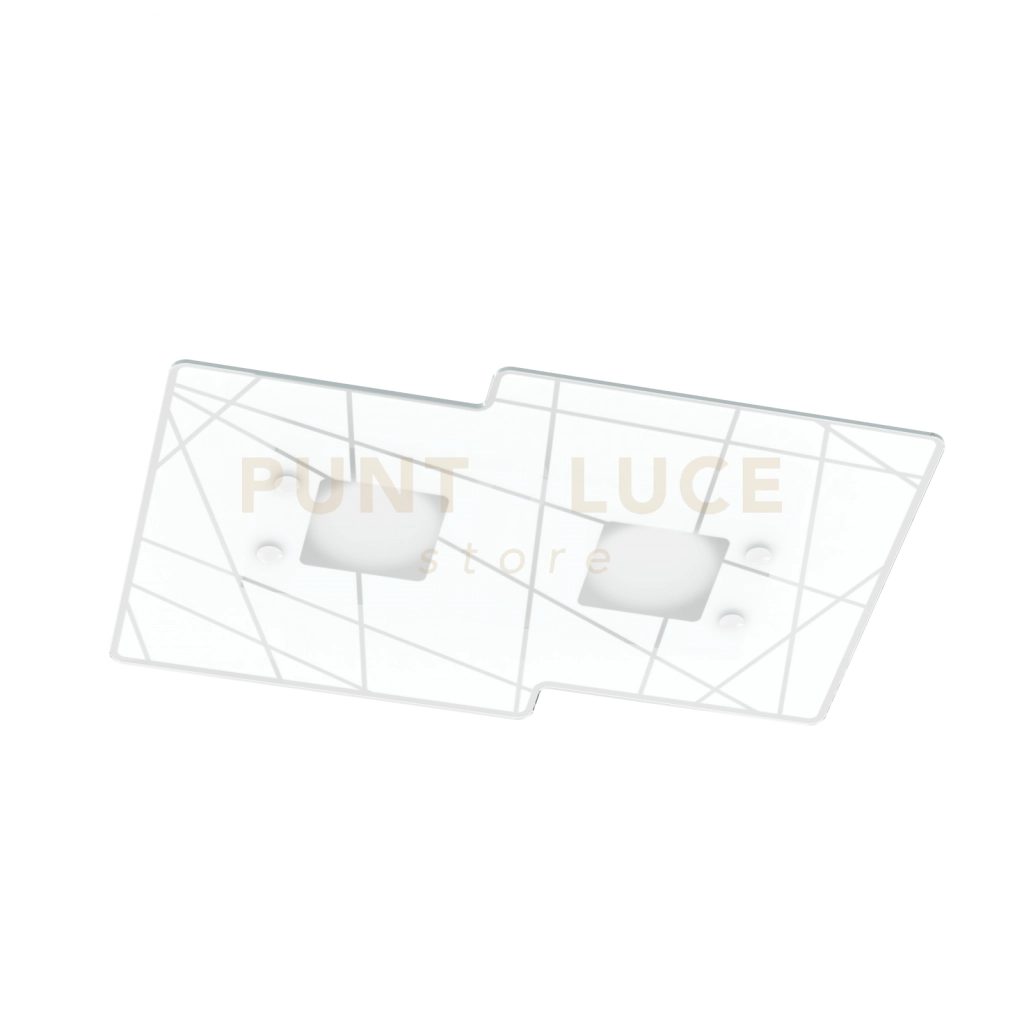 FOCUS APPLIQUE-PLAFONIERA 2 LUCI 1199-2 R