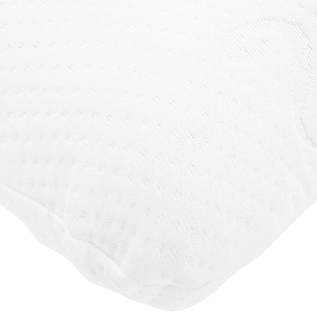 Cuscino da Letto Bianco 60 x 40 x 13 cm Schiuma Memory in Gel 42020227