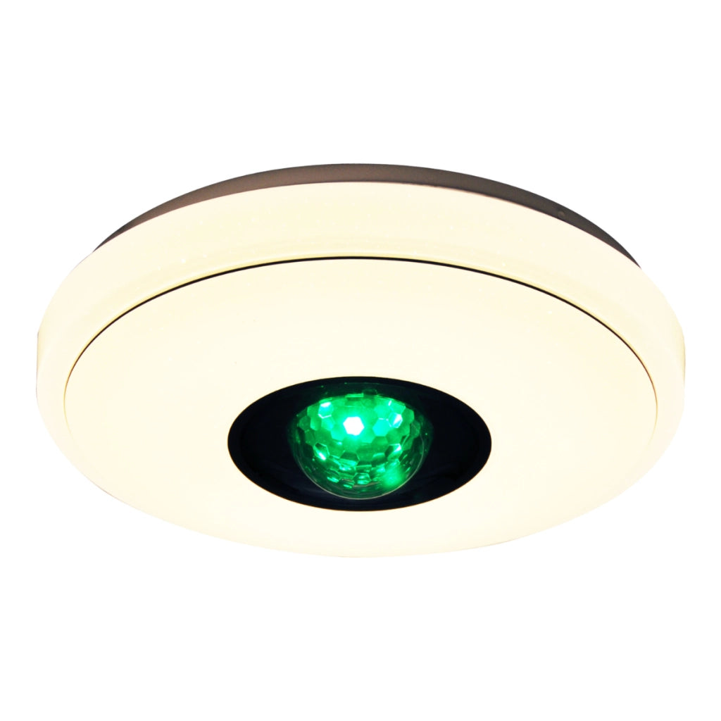 Plafoniera LED 18W RGB+3000K con telecomando Polux Magic