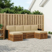 Set divani Legno di Acacia Massello 3384674